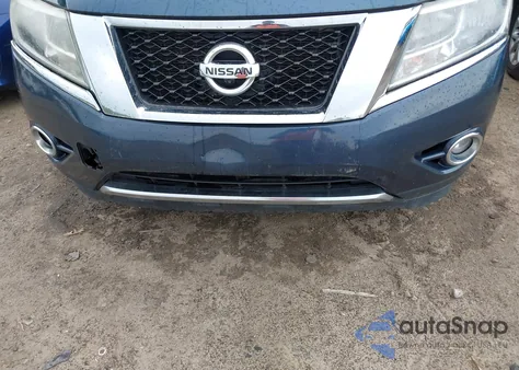 2014 Nissan Pathfinder Platinum from USA, damaged, VIN 5N1AR2MM2EC605206